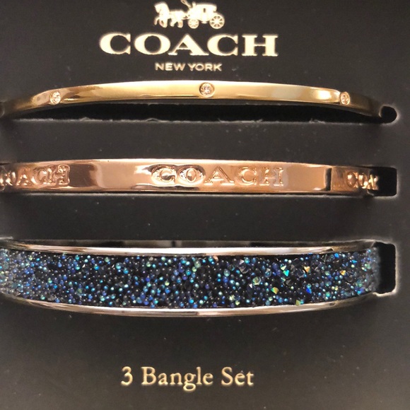 Coach Jewelry - Coach 3 Piece Bangle Set